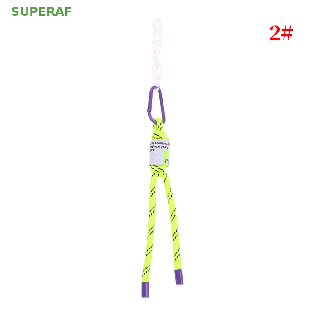 superaf-ขายดี-พวงกุญแจเชือกถัก-เรืองแสง-สําหรับห้อยโทรศัพท์มือถือ