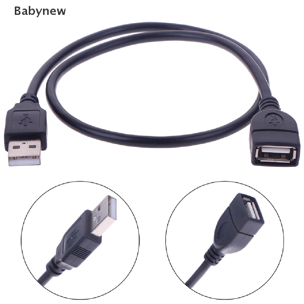 lt-babynew-gt-อะแดปเตอร์ขยายสายเคเบิล-usb-2-0-ตัวผู้-เป็นตัวเมีย-0-5-ม-1-ม-2-ม-ลดราคา