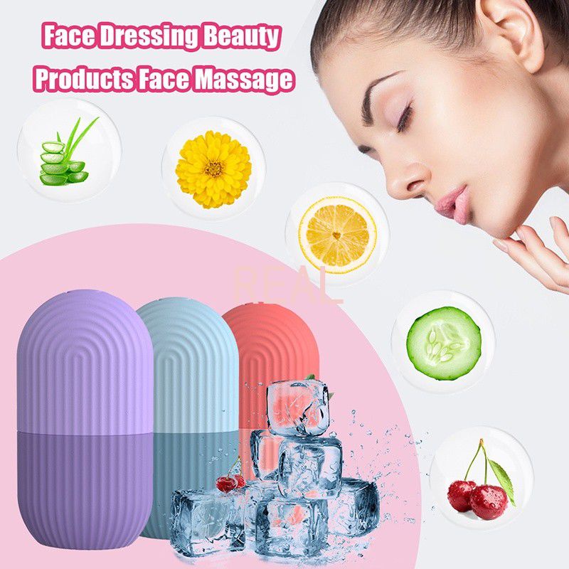 CYREAL Ice Contour Skin Icing Ice Cube Face Ice Holder Face Ice Roller