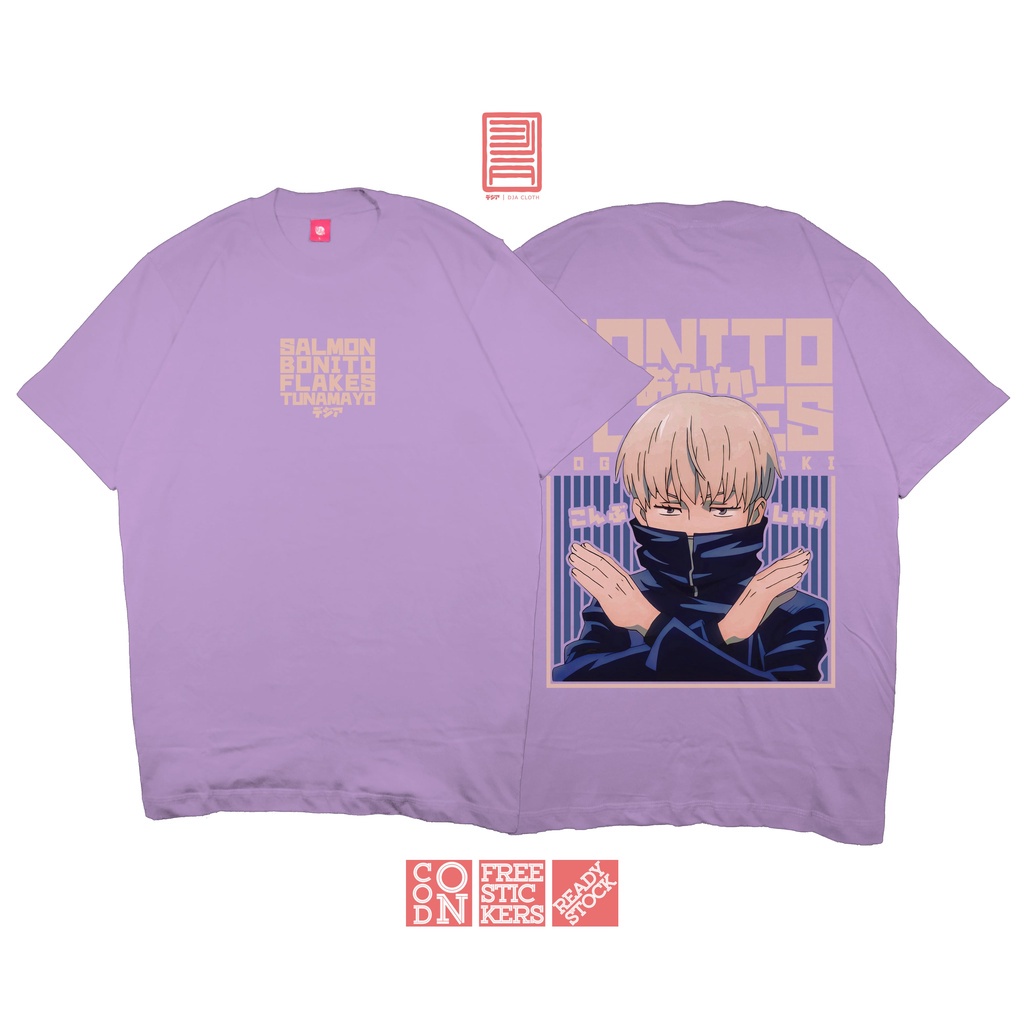 เสื้อยืดผ้าฝ้ายพิมพ์ลายkaos-toge-drinks-jujutsu-kaisen-ภายใต้อะนิเมะมังงะเสื้อยืด-dja-cloth