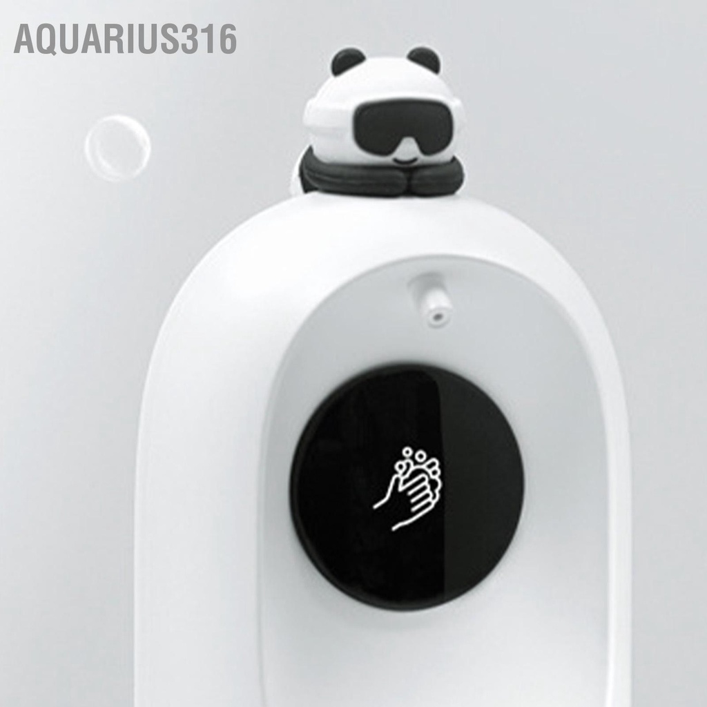 aquarius316-เครื่องจ่ายสบู่โฟมอัตโนมัติ-หมีน่ารัก-เครื่องจ่ายสบู่มือสัมผัสอัจฉริยะที่เรียบง่ายมีสไตล์