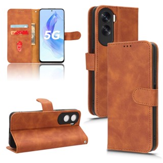 เคสโทรศัพท์มือถือ TPU นิ่ม หนัง PU ฝาพับแม่เหล็ก พร้อมช่องใส่บัตร หรูหรา สําหรับ Honor X50i 5G