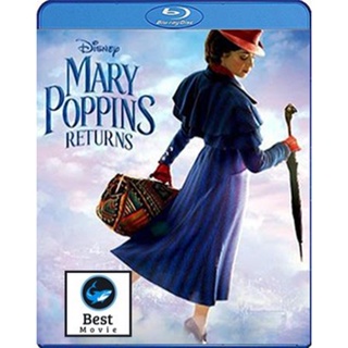 แผ่นบลูเรย์ หนังใหม่ Mary Poppins Returns (2018) แมรี่ ป๊อปปิ้นส์ กลับมาแล้ว (เสียง Eng 7.1 | ซับ Eng/ ไทย) บลูเรย์หนัง