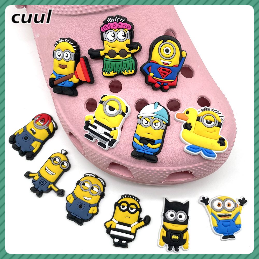 jibz-รองเท้า-charms-การ์ตูน-pin-buckle-aceessories-รองเท้าแตะอุปกรณ์เสริมการ์ตูน-croc-minions-รองเท้า-charms-อุปกรณ์เสริมสำหรับรองเท้าแตะ1ชิ้น-cod