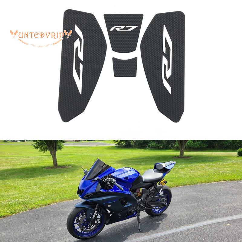 สำหรับ YAMAHA YZF-R7 R7 2021-2023 สติกเกอร์กันรอยถังน้ำมันด้านข้างรถ ...