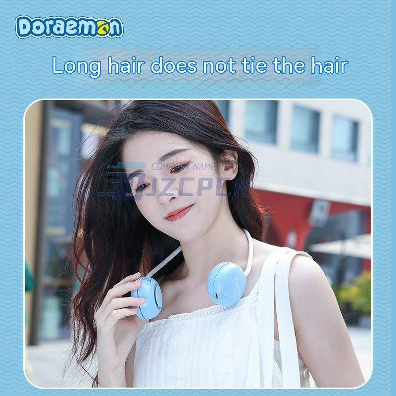 doraemon-พัดลมคล้องคอ-dn-01-พัดลมชาร์จ-usb-ขนาดเล็ก-แบบพกพา-สําหรับ-cool-breeze-ได้ทุกที่