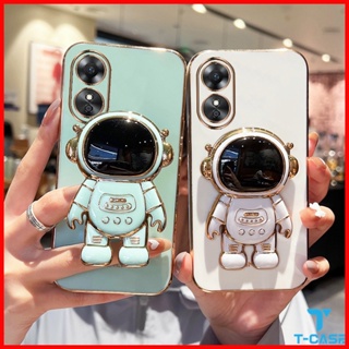 เคส OPPO A98 5G A78 5G A17 A17K Reno 8T 5G Scaffold Astronaut Case 2A-YHY