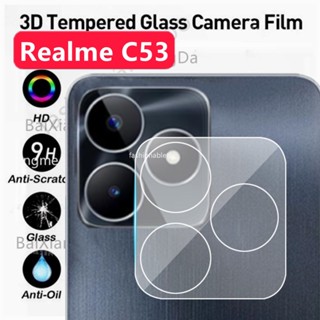 ฟิล์มกระจกนิรภัยกันรอยเลนส์กล้อง 3D สําหรับ Realme C53 C51 C55 Nfc C53Nfc C51Nfc C55Nfc C 53 C 51 C 55 RealmeC53Nfc RealmeC51Nfc RealmeC55Nfc