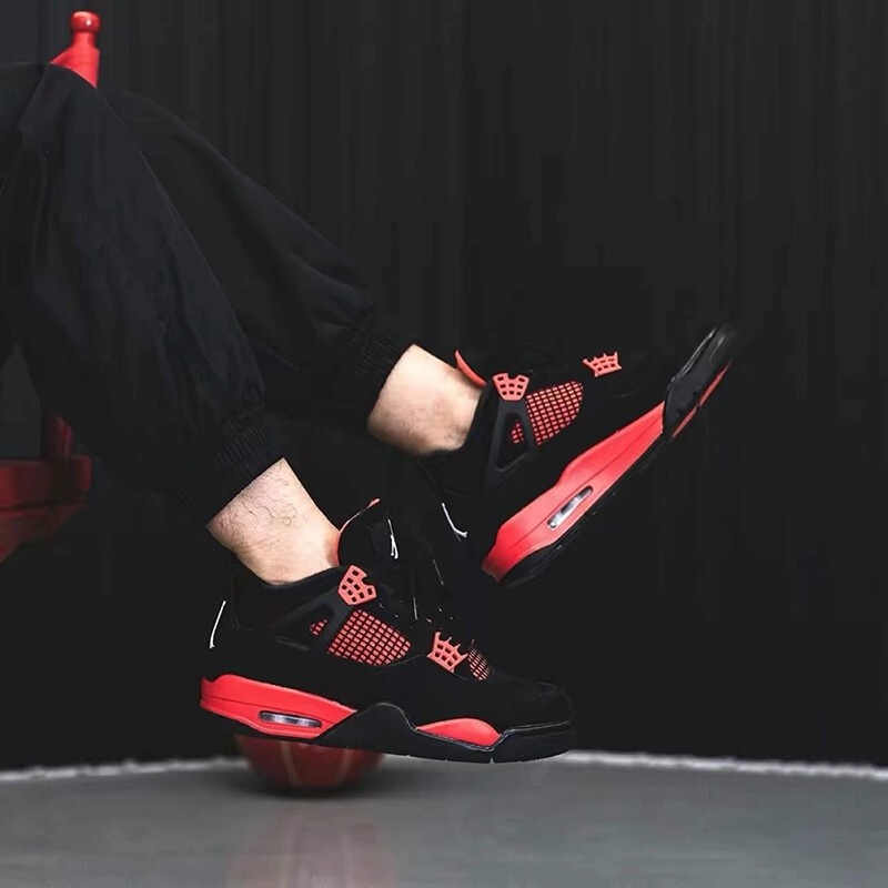 nike-air-jordan-4-aj4-black-and-red-thunder-รองเท้ากีฬา-รองเท้าบาสเก็ตบอล-สําหรับผู้ชาย-และผู้หญิง-s-fn8r