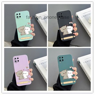 เคส samsung a22 4g เคสโทรศัพท์มือถือ ซิลิโคน ลายแมว สําหรับ samsung a22 4g เคส samsung a12 เคส