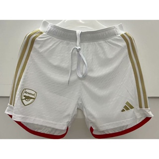 【 กางเกงขาสั้น 】 2324 New Player Edition Arsenal Home กางเกงขาสั้น สีขาว คุณภาพสูง เหมาะกับการเล่นกีฬา ฟุตบอล กลางแจ้ง ไซซ์ S-3XL