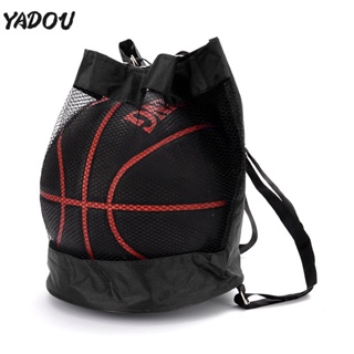 YADOU กระเป๋าสะพายหลังบาสเก็ตบอลผ้าอ็อกฟอร์ดความจุขนาดใหญ่กระเป๋าสะพายไหล่สะพายข้าง