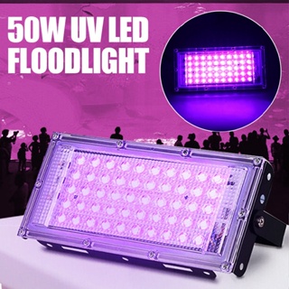 New 50W High Power UV LED Floodlight Waterproof Ultraviolet Party DJ Home Light