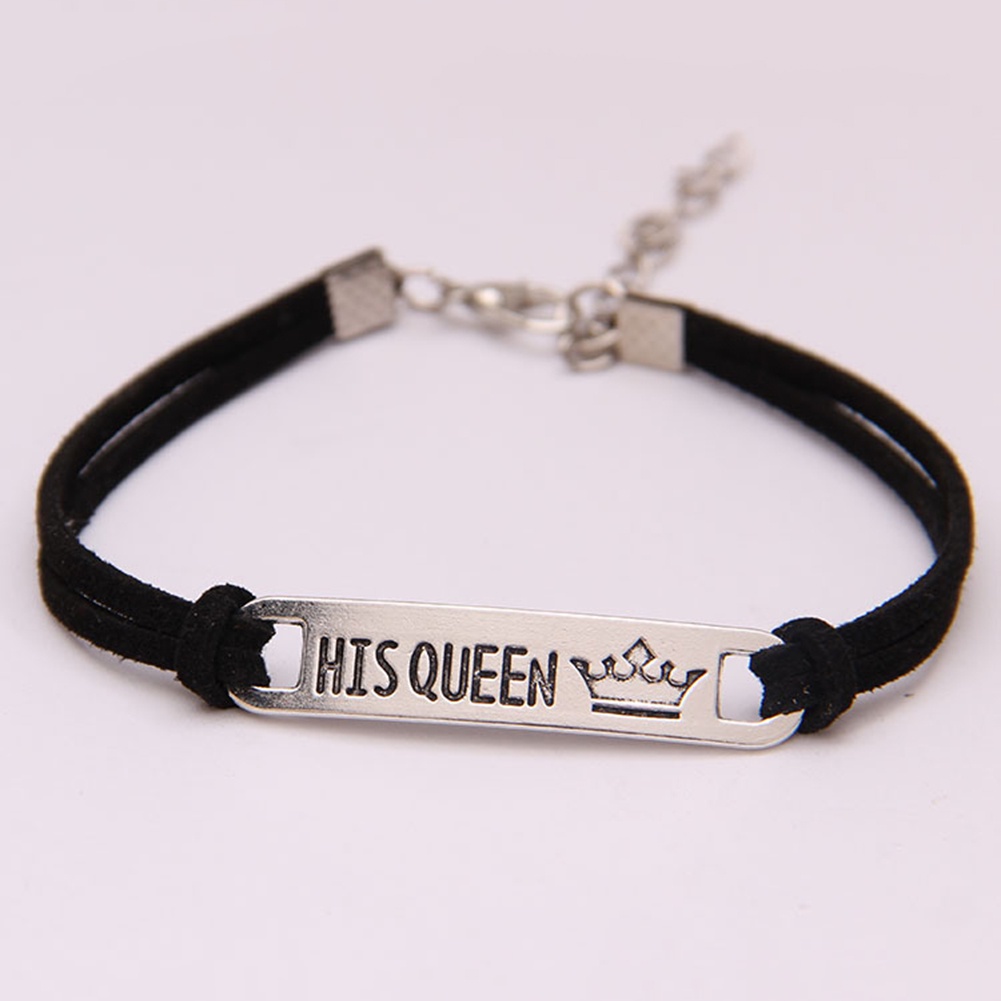 austinstore-สร้อยข้อมือ-กําไลข้อมือคู่รัก-แฟชั่น-his-queen-her-king