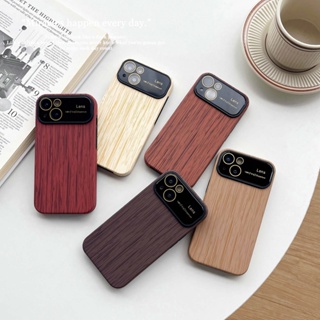 Wood grain tpu case for iPhone14promax 14Pro เคสซิลิโคน iPhone 11 Pro max เคสiPhone13Pro max เคส ไอโฟน 11 12 12Pro เคสi14 เคสไอโฟน12promax กันกระแทก