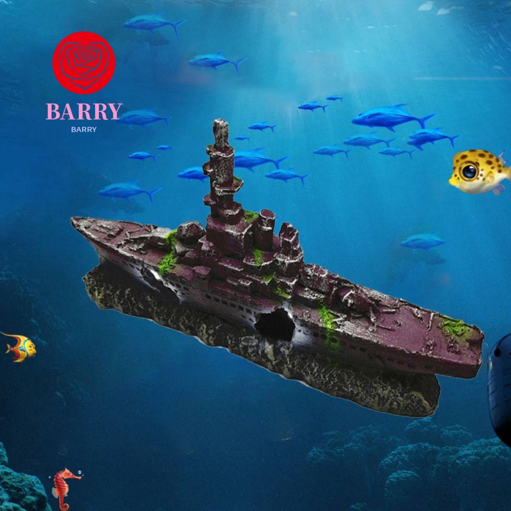 barry-เรือโจรสลัดจําลอง-เรซิ่น-สําหรับตกแต่งบ้าน-ตู้ปลา