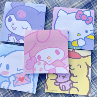 Kawaii Sanrio กระดาษโน้ต ลายการ์ตูนคิตตี้ ชินนาม่อนโรลน่ารัก เครื่องเขียน สําหรับนักเรียน