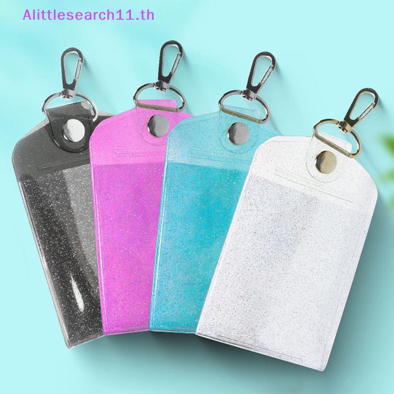 alittlesearch11-กระเป๋าสตางค์-กระเป๋าใส่บัตรเครดิต-แบบใส-สองด้าน-แฟชั่นสําหรับผู้หญิง-และผู้ชาย