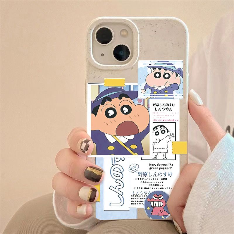 เคสโทรศัพท์มือถือ-แบบนิ่ม-ลายการ์ตูนชินจัง-กันกระแทก-สําหรับ-apple-iphone-117-13-12max-14pro-8