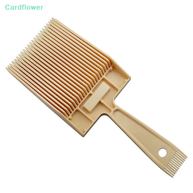 lt-cardflower-gt-หวีรองปัตตาเลี่ยนตัดผม-แบบแบน-อุปกรณ์เสริม-สําหรับร้านตัดผม