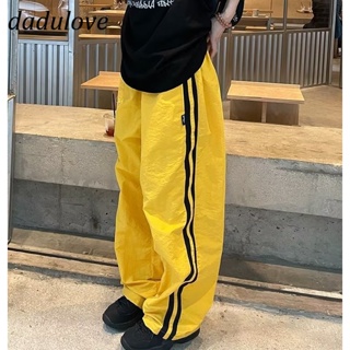 DaDulove💕 New American Ins High Street Thin Casual Pants Niche High Waist Wide Leg Pants Large Size Trousers