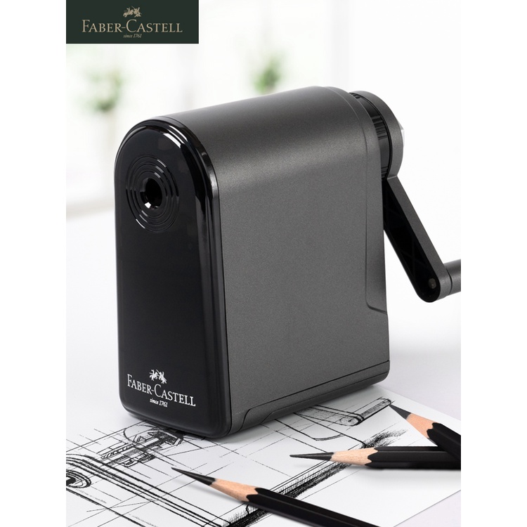 faber-castell-artists-กบเหลาดินสอ-แบบแมนนวล-ยาว-6-8-มม-ปรับได้-สีดํา-สําหรับวาดภาพ-ร่างภาพ