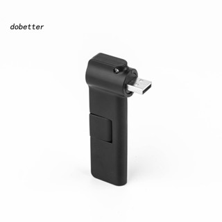 &lt;Dobetter&gt; อะแดปเตอร์แยกสายเคเบิล 4 พอร์ต USD20 หมุนได้ สําหรับรถยนต์ แล็ปท็อป คอมพิวเตอร์