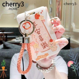 Cherry3 ที่ใส่นามบัตร บัตรเครดิต พลาสติก น่ารัก สําหรับเด็ก