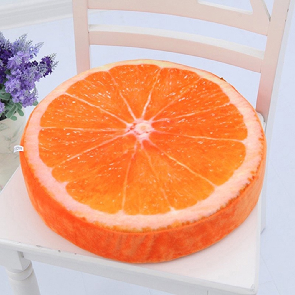 bologna-หมอนรองนั่ง-ทรงกลม-แบบนิ่ม-ลายผลไม้-กีวี่-แตงโม-สีส้ม-ของเล่นสําหรับเด็ก