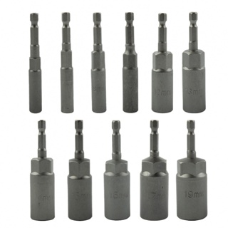 Nut Driver 1PCS 80mm Length Drill Bits Drive Magnetic Socket High Quality