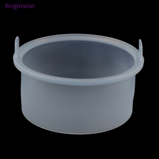 Brightstar ชามแว็กซ์ซิลิโคน ทนความร้อน สําหรับใส่ขี้ผึ้ง