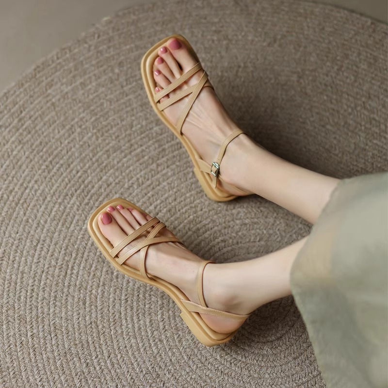 la-mode-รองเท้าแตะ-พื้นหนา-เข้ากับทุกการแต่งกาย-แฟชั่นฤดูร้อน-สไตล์เกาหลี-โรมัน-สําหรับผู้หญิง-b28g16d