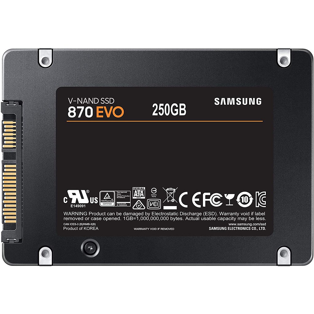 samsung-870-evo-ssd-ภายใน-250gb-500gb-1tb-2-5-นิ้ว-mz-77e250b-mz-77e500bw-mz-77e1t0bw