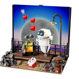 บล็อคตัวต่อ หุ่นยนต์อิฐ EVE & WALL-E 40619 ของเล่นสําหรับเด็กผู้ชาย ผู้หญิง