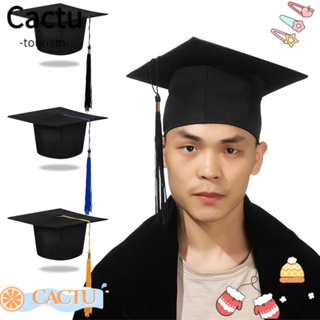 Cactu หมวกรับปริญญา หมวกวิชาการ วิทยาลัย โรงเรียนมัธยมปลาย วิทยาลัย พิธีมหาวิทยาลัย
