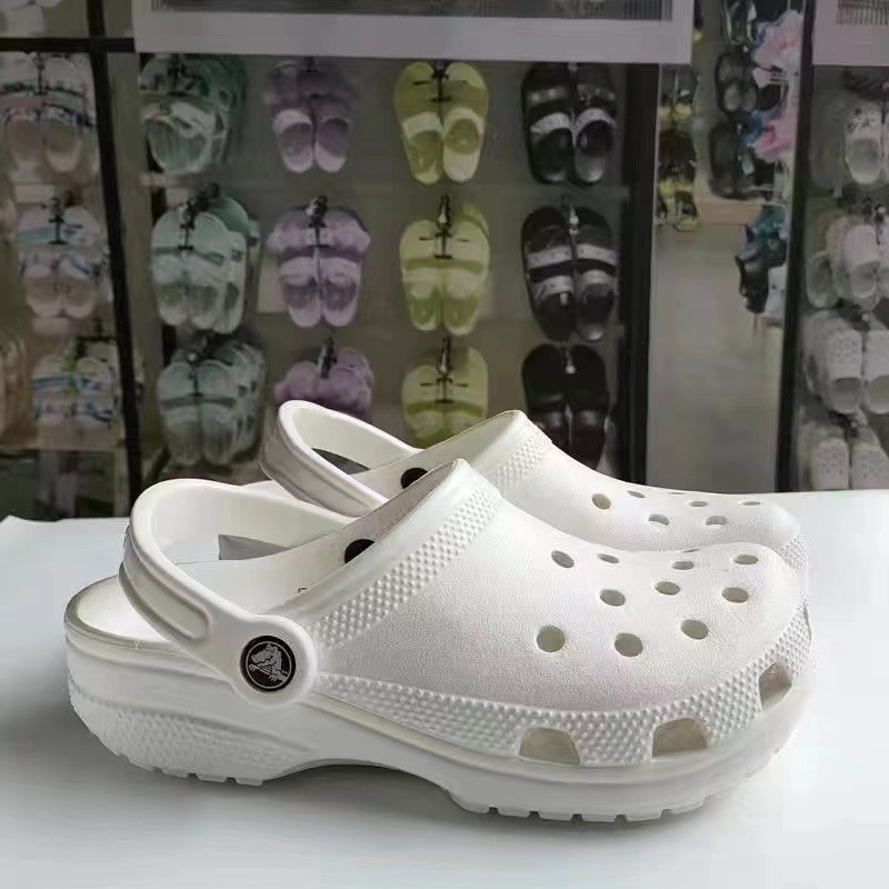 พร้อมส่ง-รองเท้าลำลองแฟชั่น-สไตล์-crocs-classic-clog-unisex-buy-1-pair-get-4-jibbitzs-free