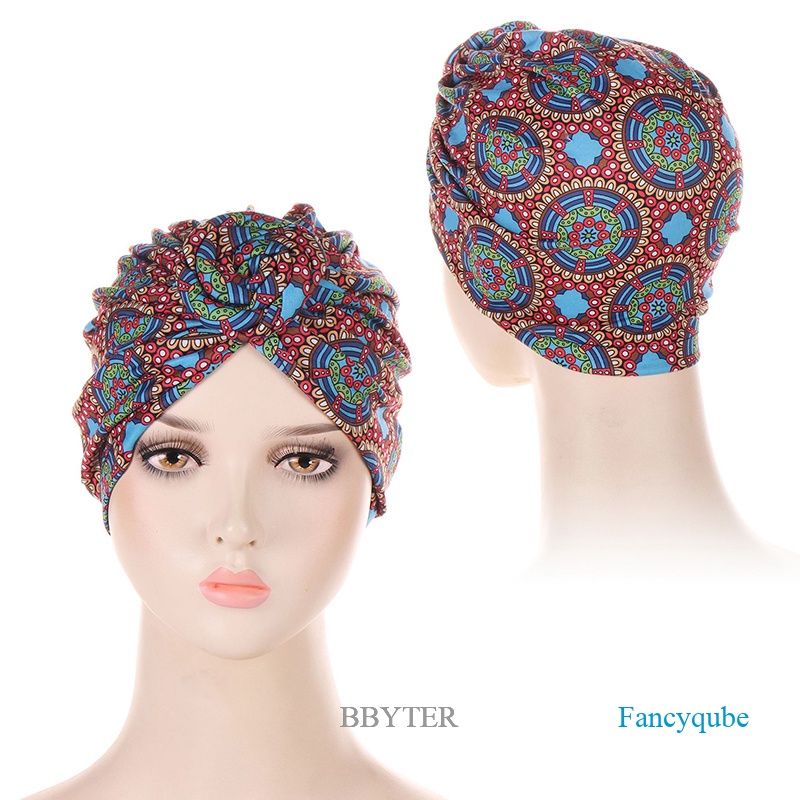 bbyter-ใหม่-หมวกผ้าโพกหัว-ลายดอกไม้-สไตล์แอฟริกัน-อินเดีย-สําหรับผู้หญิงมุสลิม