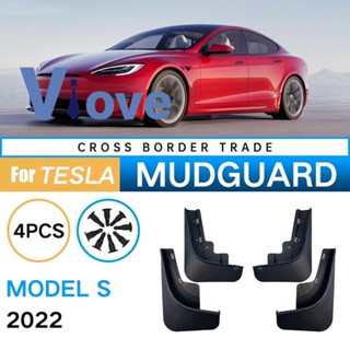 บังโคลนบังโคลน อุปกรณ์เสริม สําหรับ Tesla MODEL S 2022 2023