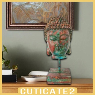 [Cuticate2] รูปปั้นพระพุทธรูป สําหรับตกแต่งห้องโถง ชั้นวางหนังสือ