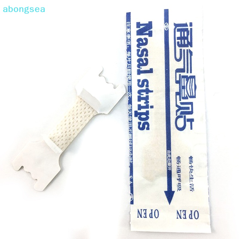 abongsea-แถบติดจมูก-ป้องกันการนอนกรน-50-แพ็ค