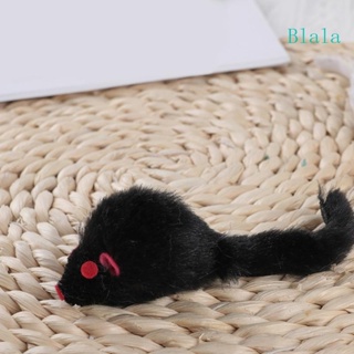 Blala หนูสั่น ของเล่นสําหรับแมว ตุ๊กตานุ่ม บีบ หนู สําหรับในร่ม ลูกแมว แมว