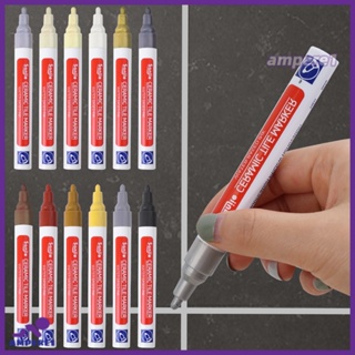 7 สีชั้นเฟอร์นิเจอร์ Gap Repair เครื่องมือในครัวเรือนกันน้ำกระเบื้อง MARKER Grout Pen ห้องน้ำผนังตะเข็บปากกา Decontamination Grout Filler Pen -AME1