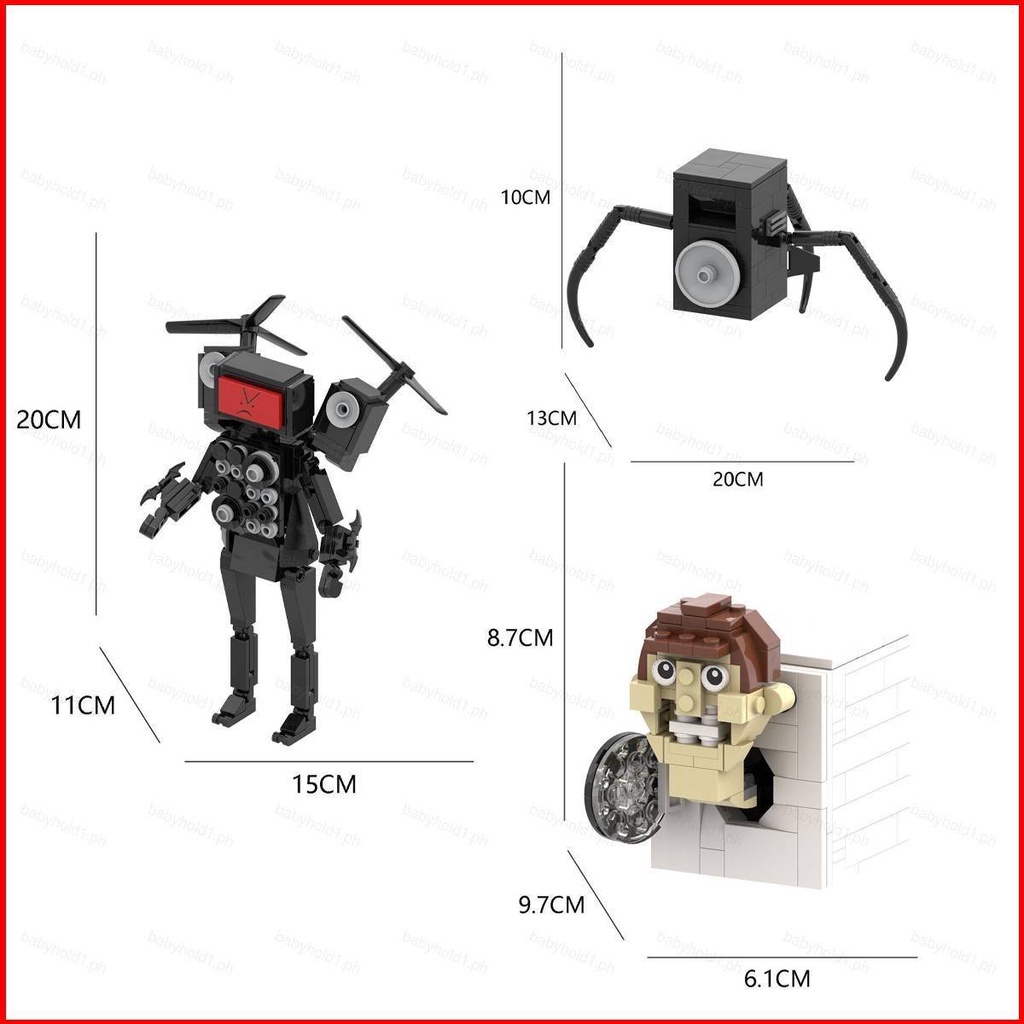 fash-skibidi-บล็อคตัวต่อ-รูปสไปเดอร์แมน-titan-tv-man-ของเล่นสําหรับเด็ก