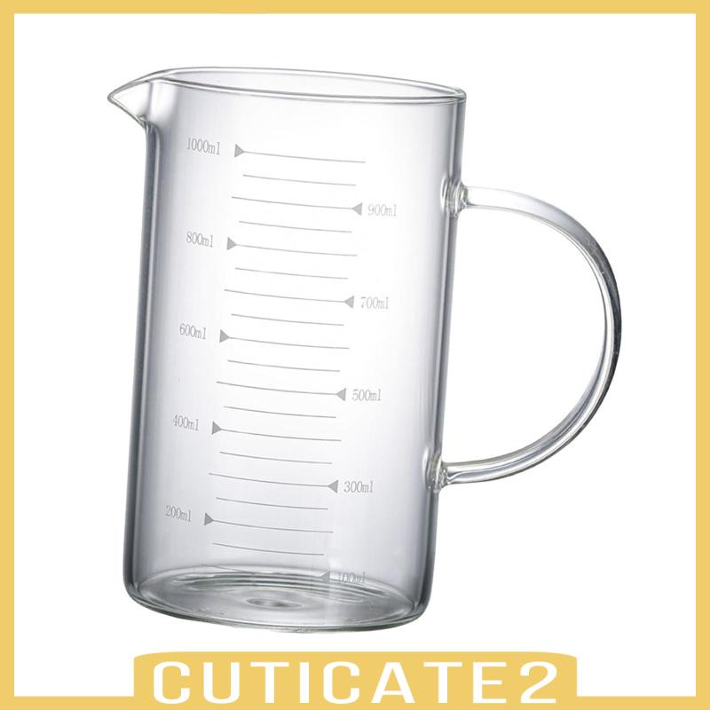 cuticate2-เหยือกตวงนม-เหยือกน้ําร้อน-เย็น-พร้อมสเกล-พร้อมสเกลวัด-สําหรับน้ํา-น้ํามะนาว-เครื่องดื่ม