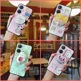 Cute Dirt-resistant Phone Case For VIVO Y27 4G Kickstand glisten Anti-dust Waterproof Soft Case protective Anti-knock