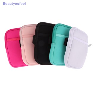 [Beautyoufeel] กระเป๋าใส่ขวดน้ํา ขนาด 40 ออนซ์ พร้อมช่องใส่บัตร กุญแจ กระเป๋าสตางค์ หูฟัง