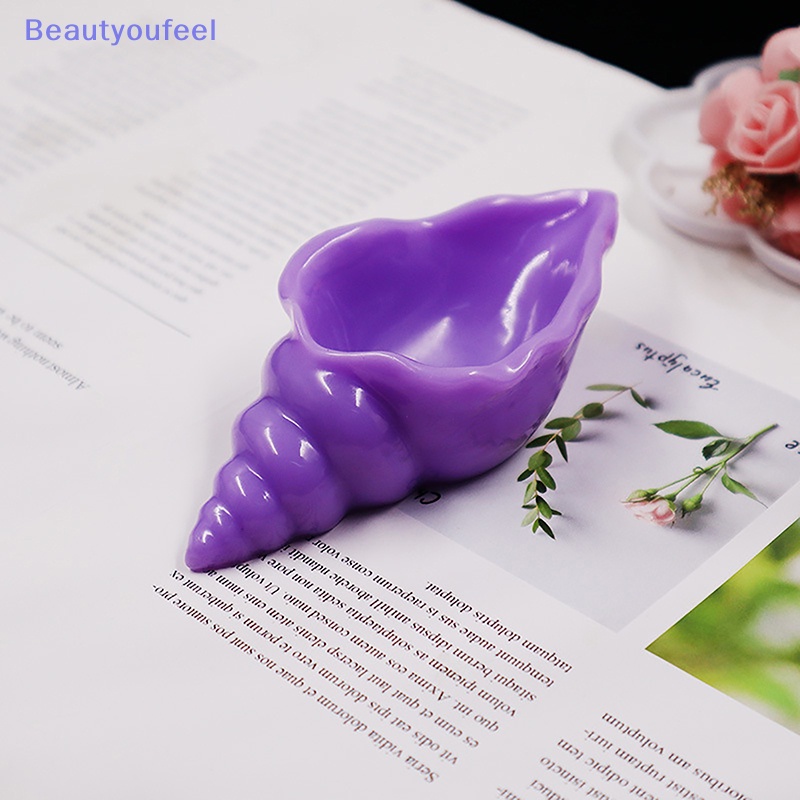 beautyoufeel-ถาดแม่พิมพ์ซิลิโคนเรซิ่น-อีพ็อกซี่-รูปหอยทาก-สําหรับทําเครื่องประดับ-ตกแต่งบ้าน