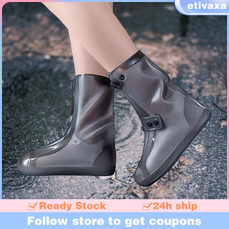 etivaxa-ผ้าคลุมรองเท้า-ยืดหยุ่นสูง-กันน้ํา-สําหรับเดินทาง-ตั้งแคมป์-เดินป่า