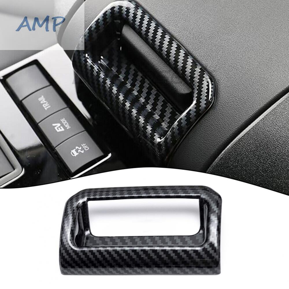 new-8-armrest-box-abs-plastic-black-brand-new-carbon-fiber-style-fit-for-toyota