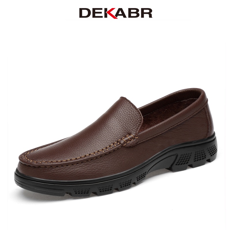 dekabr-รองเท้าโลฟเฟอร์ลําลอง-หนังวัวแท้-ระบายอากาศ-ใส่สบาย-เหมาะกับใส่ทํางานกลางแจ้ง-สําหรับผู้ชาย-ไซซ์-37-47